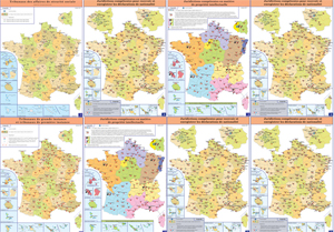 Les implantations judiciaires - Les pôles de compétences